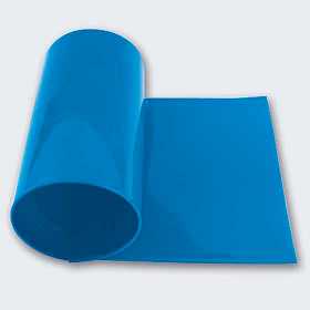 PU80A, himmelblau, PUflex-Bandmaterial