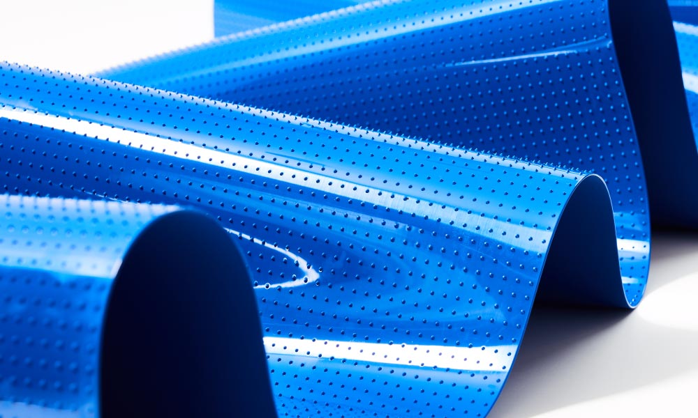 elastische monolithische FDA-konforme Transportbänder // elastic monolithic conveyor belts with FDA conformity