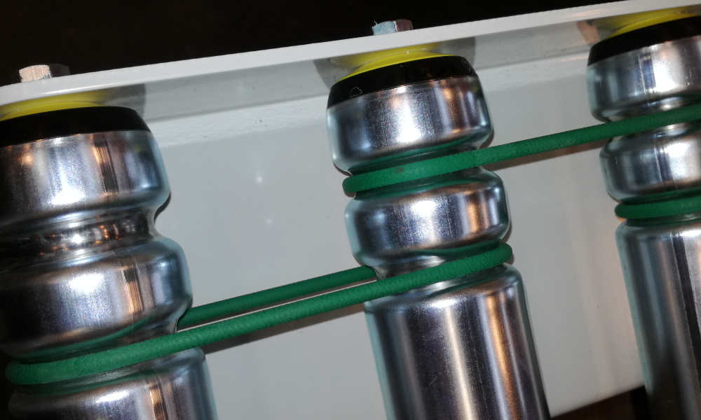 7 Stück Rundriemen 124 x 2,5 mm Antriebsriemen Riemen Quality round rubber belts 